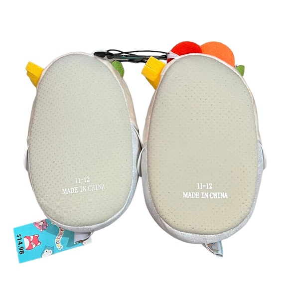 NWT Squishmallows Burrito Slippers Size 11/12 - Picture 4 of 4